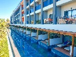 Bazén u Swim-up pokojů