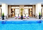 Terasa u swim up pokoje