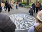 Lennonův památník v Central parku