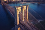 Pohled na slavný Brooklynský most