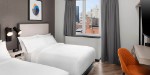 Dvoulůžkový pokoj s výhledem na New York 