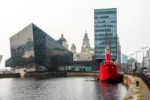 Albertův dok v Liverpoolu, částečně slouží jako Námořní muzeum a také zde najdete Tate Liverpool