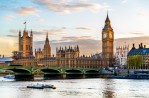 Londýn - palác Westminster a Big Ben
