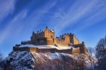 Edinburgh Castle winter 