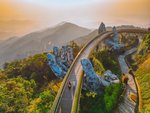 Golden Bridge - Zlatý most - pohoří Ba Na Hills
