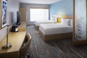 Specialty two double beds