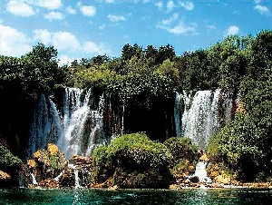 Bosna a Herzegovina, Jižní oblast, Jajce, Bosna a Herzegovina, Jižní oblast, Mostar - Bosna a Hercegovina - velký okruh