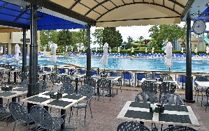 Restaurant terrace
