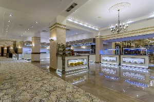 Restaurant buffet corner