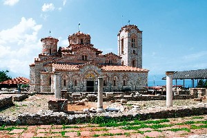 Makedonie Ohrid Basilica