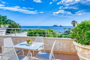 Hotel terrace