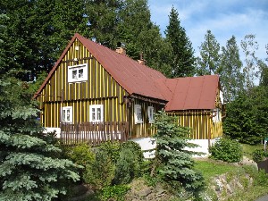 Chalupa Příchovice s venkovním bazénem -  Jizerské hory