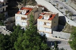 Apartmány Astra a Pinija, Brela, Chorvatsko