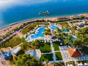 Beach and pools