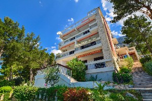 Terasy apartmánů