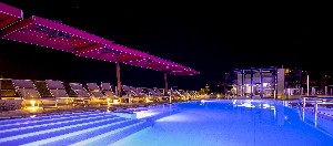 Pool Night View
