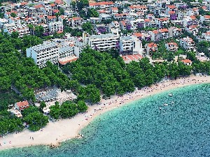 Hotel Biokovka - letecký pohled