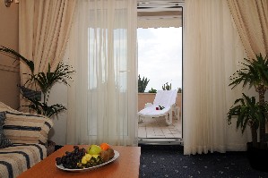 Family room with sea view