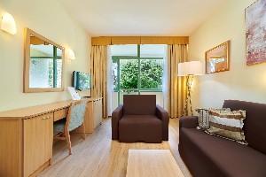 Suite with balcony park side