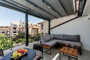 Apartmány s terasou