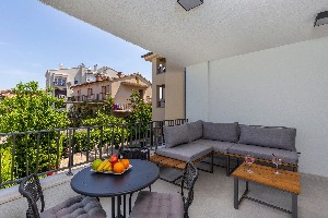 Apartmány s terasou