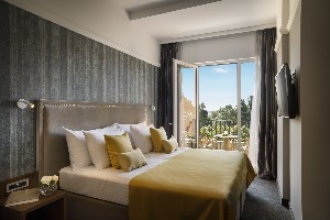 superior double room with balcony, seaside