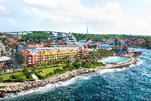 Letecký pohled na hotel