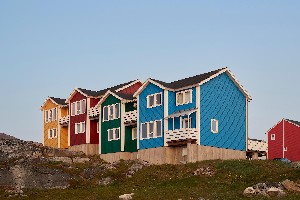 Nuuk - stará zástavba