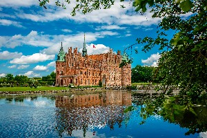 Dánsko - zámek Egeskov Slot