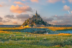 Le Mont Saint-Michel, Normandy, France