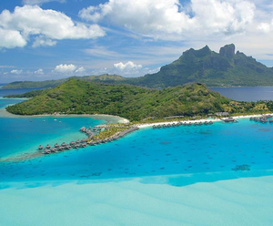 Tahiti, Návětrné ostrovy, Tahiti, Tahiti, Závětrné ostrovy, Bora Bora - INTERCONTINENTAL RESORT + BORA BORA PEARL BEACH RESORT