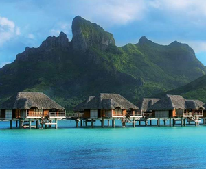 Tahiti, Návětrné ostrovy, Tahiti, Tahiti, Závětrné ostrovy, Bora Bora - INTERCONTINENTAL RESORT + 4* FOUR SEASONS BORA BORA RESORT 5*