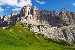Příroda v Dolomitech