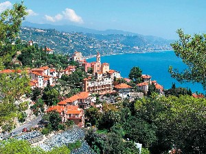 Itálie, Itálie, Ligurie, Genoa/Janov - PALMOVÁ LIGURSKÁ RIVIÉRA