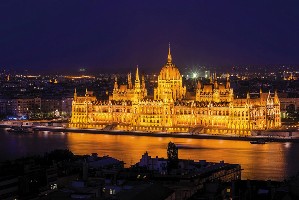 Maďarsko, Budapešť a okolí, Budapešť, Maďarsko, Střední zadunají, Ostřihom - Zimní kouzlo Budapešti