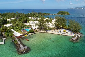 Pohled na resort