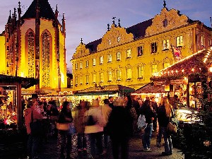 Německo, Bavorsko, Německo, Bavorsko, Norimberk - Bavorské Vánoce