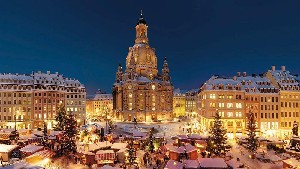 Německo, Sasko, Drážďany - Advent v Drážďanech