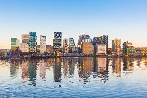 Oslo moderní budovy