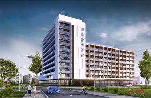 Hotel - vizualizace 