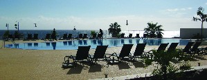 Panoramic Pool Deck View