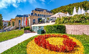 Baden bei Wien - lázeňský park