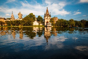 Rakousko, Dolní Rakousko, Vídeň, Rakousko, Dolní Rakousko, Schwechat - Zámek Laxenburg a císařský Baden