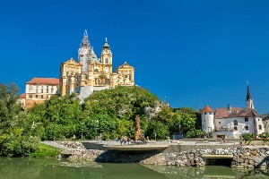 Klášter v Melku - cestování po Rakousku