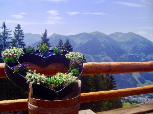 Saalbach - Hinterglemm výhledy na Kodokbergu 