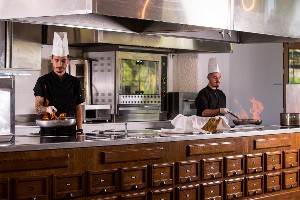 Main Restaurant Show kitchen