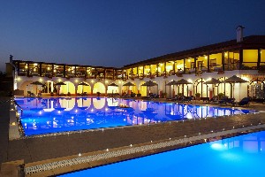 Pool at night