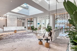 Reception beachfront buildings