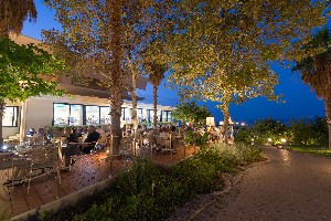 Minos Main Restaurant Terrace