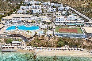 Letecký pohled na hotel 